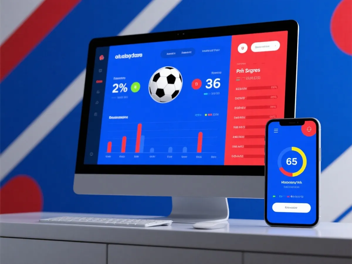 世界杯比分直播数据可视化示意图