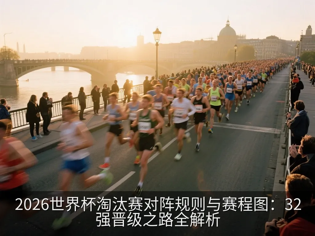 世界杯淘汰赛阶段专业足球场鸟瞰灯光图